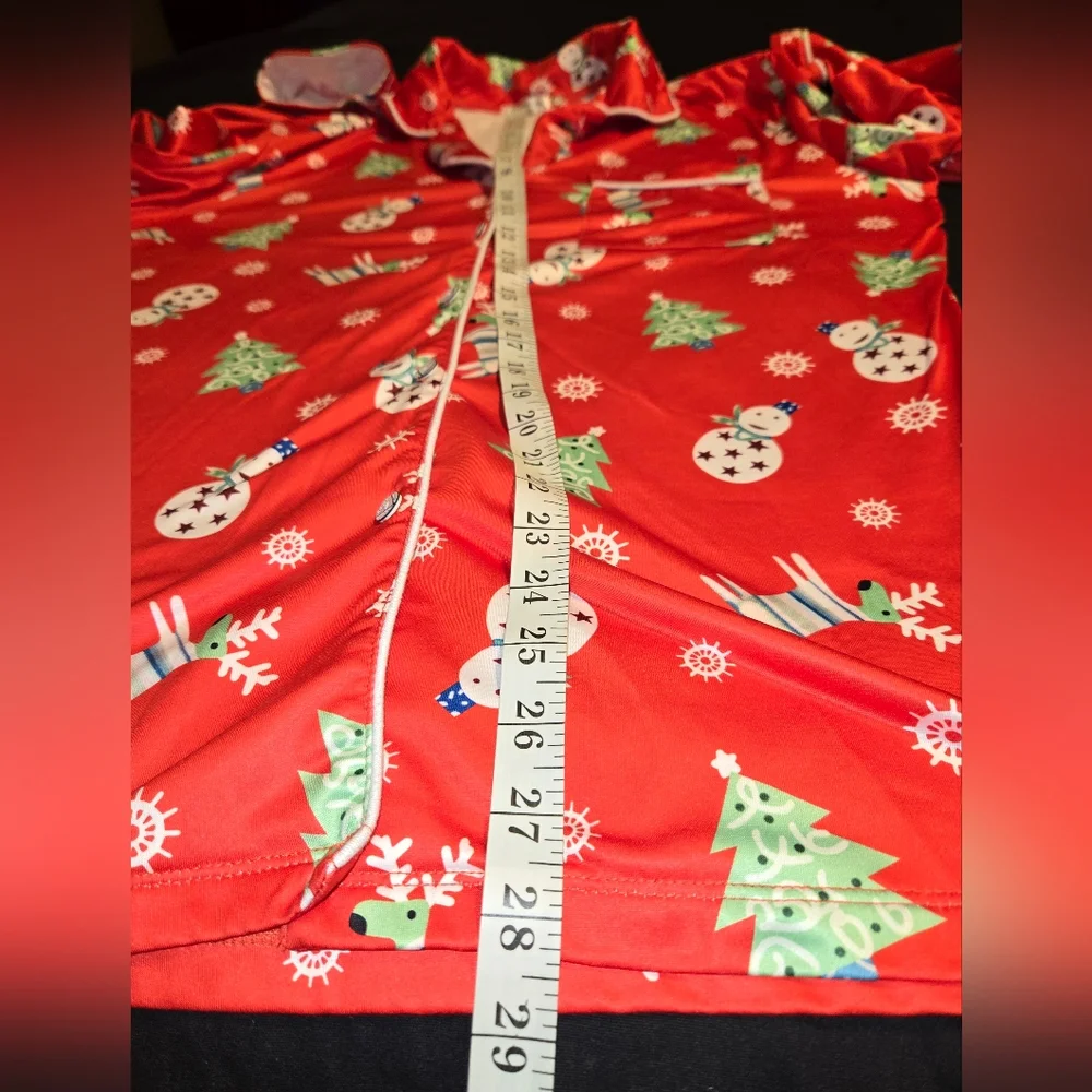 Womens Christmas Pajama Set Size M - Picture 7 of 9